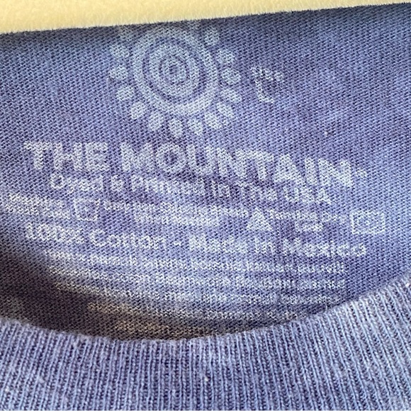 The Mountain Horse Feather Mane Blue Tie Dye T-Shirt L Marcia Baldwin - Picture 4 of 7